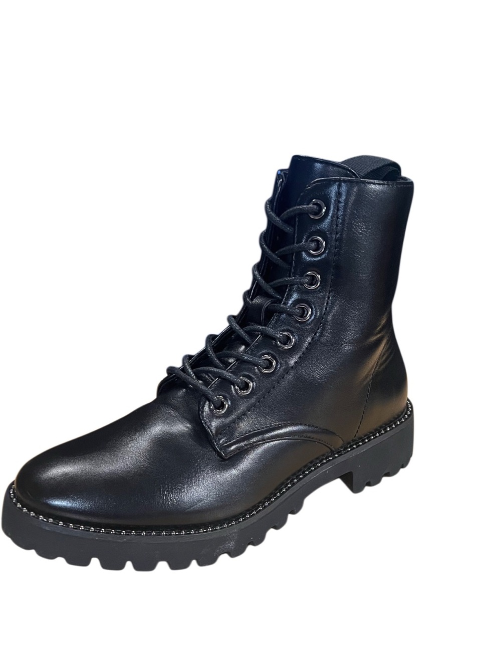 Cushionaire Lace-Up Lightweight Combat Boots Sz 7.5